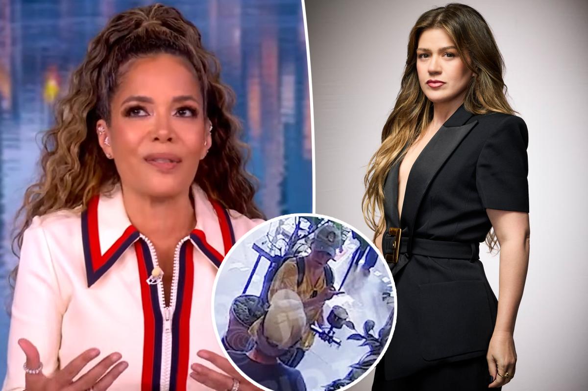 Sunny Hostin slams Kelly Clarkson after Brooklyn store security footage leaks