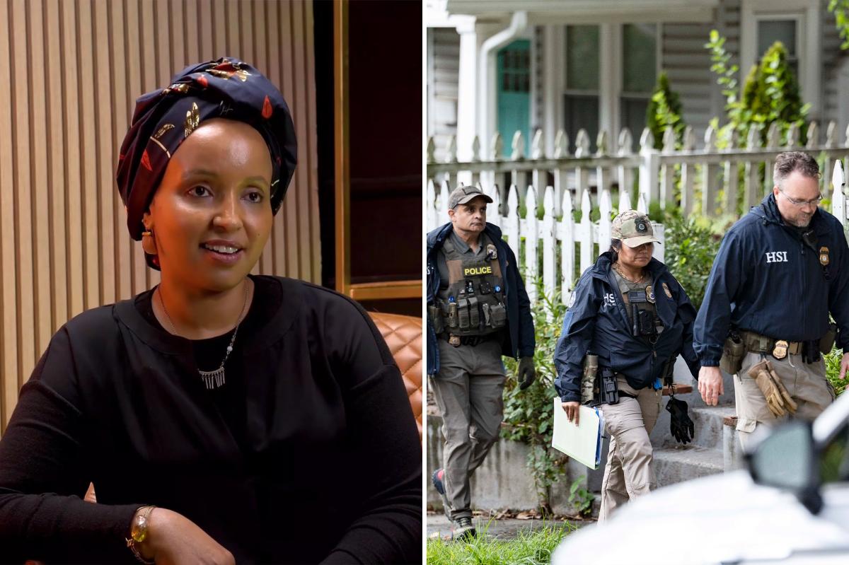 Raid on Ilhan Omar's home prompted by family text on sister's phone