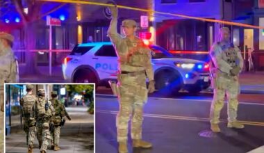 National Guard member shot while trying to stop Washington DC fight