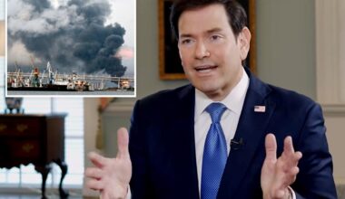 Rubio says Ukraine attacked ships carrying US-owned oil, demands Zelensky bring 'an end to this war'
