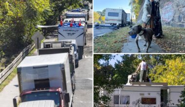 Eyesore NYC corridor has homeless shacking up in RVs, trucks and trailers