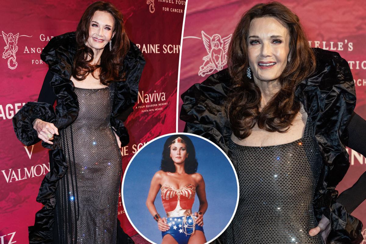 'Wonder Woman' icon Lynda Carter, 75, looks ageless at New York gala