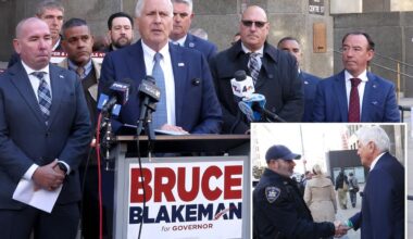 NYS court officers unions back Blakeman in rare governor endorsement