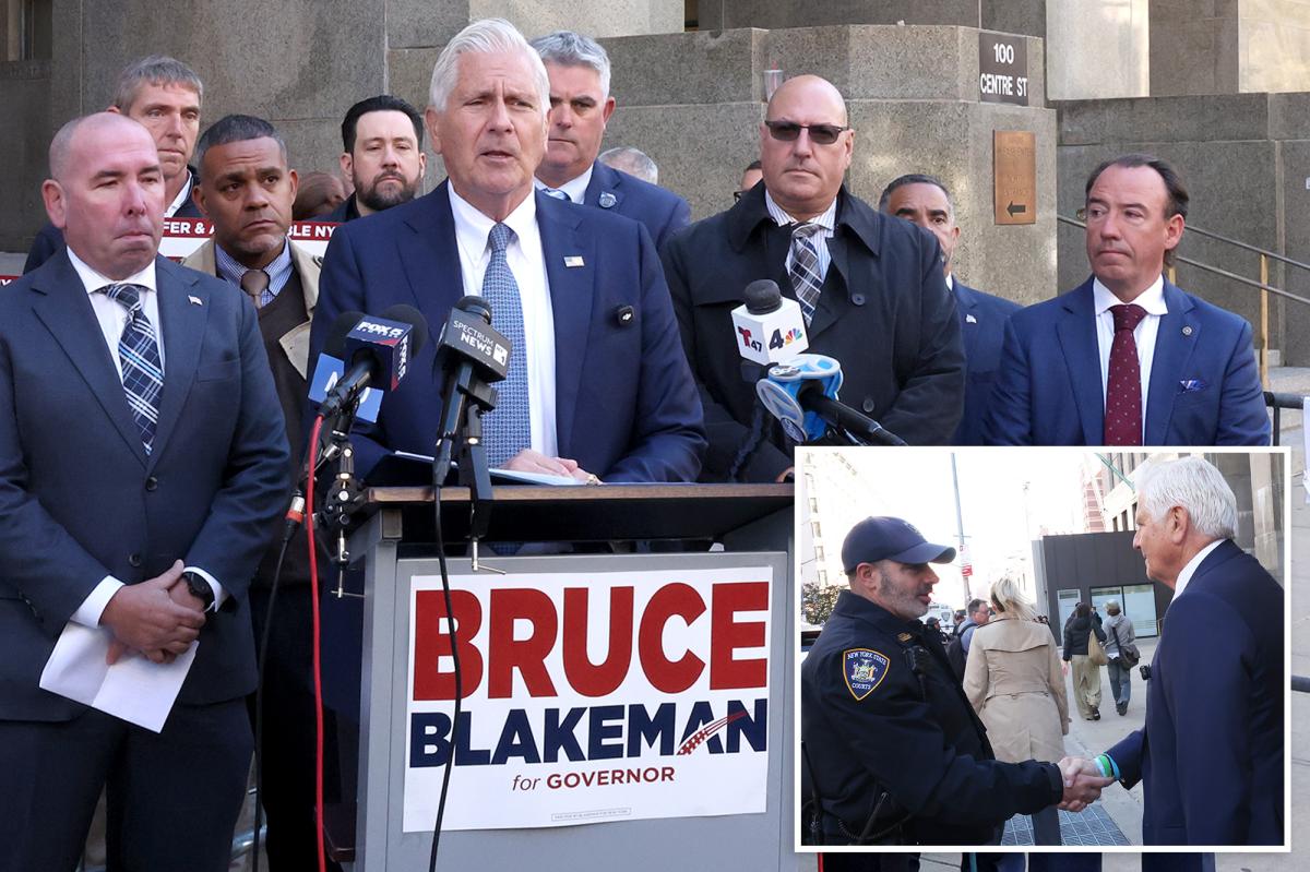 NYS court officers unions back Blakeman in rare governor endorsement