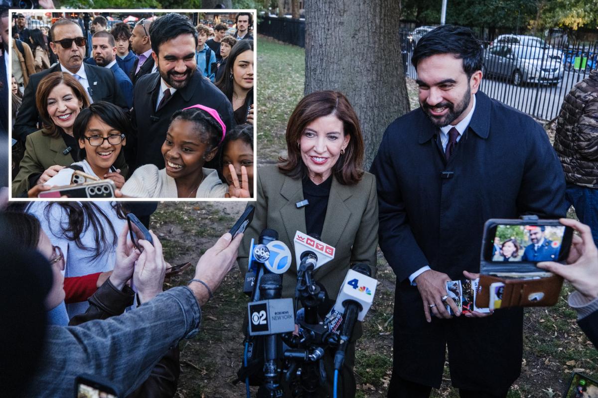 Hochul and Mamdani stump together — for 15 minutes — in first joint campaign appearance of NY governor's race