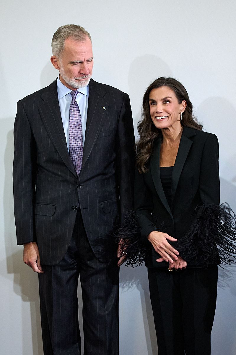 King Felipe VI and Queen Letizia met members of the Spanish community in Helsinki at the start of their state visit.