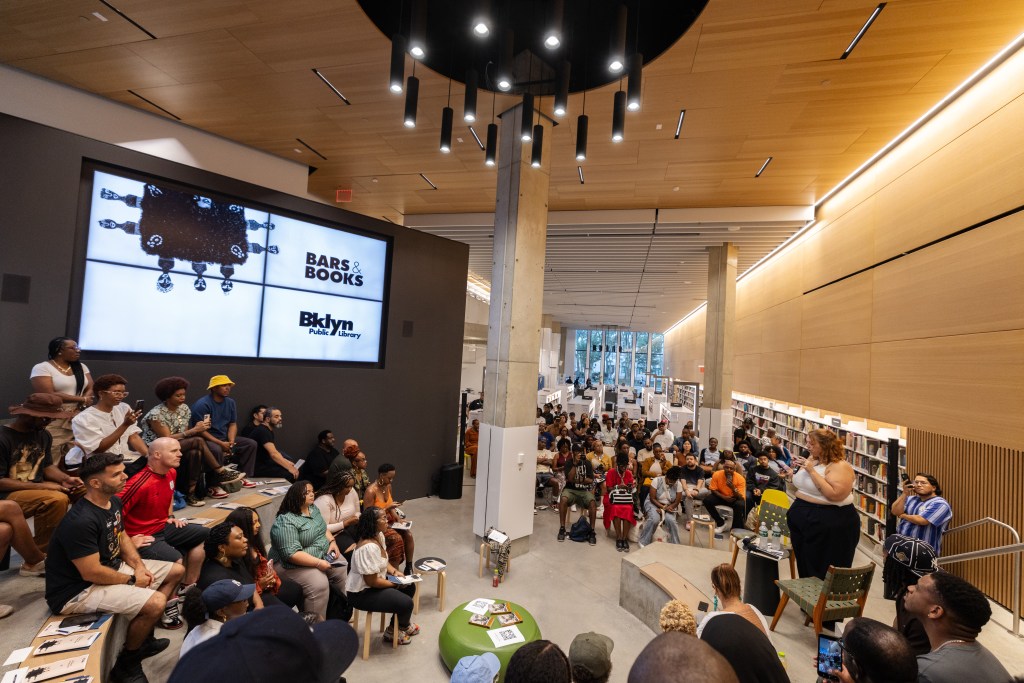 Rapsody Listening Event at Brooklyn Public Library