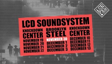 LCD Soundsystem NYC Residency