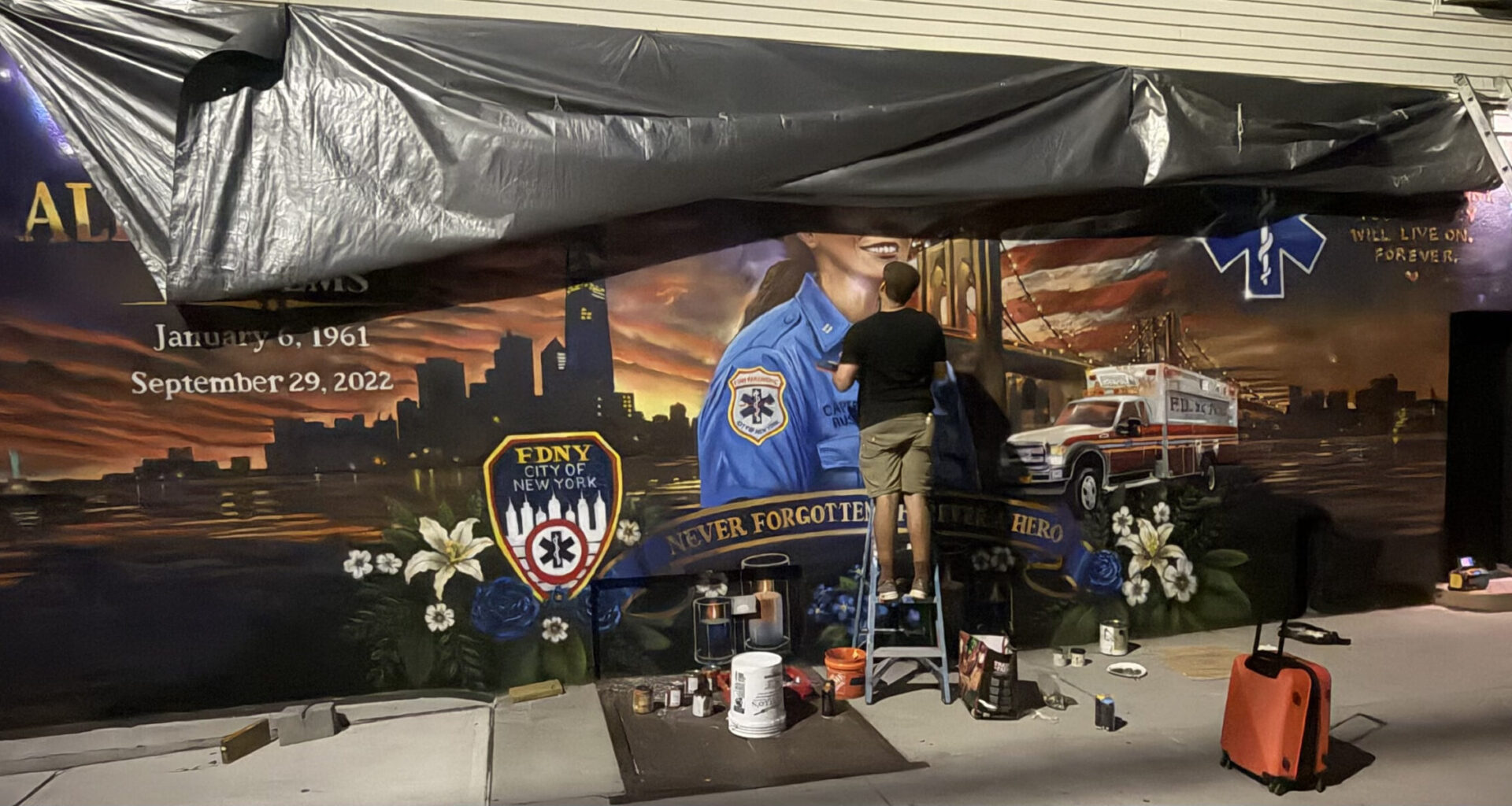 Captain Russo Mural To Be Unveiled