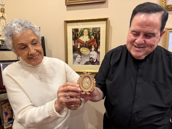 Queens Pastor, Parishioner Celebrate Little Flower Legacy