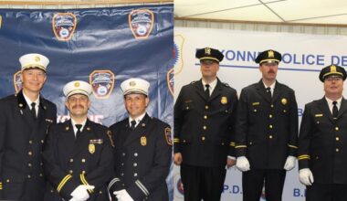 Bayonne promotes 3 firefighters and 3 cops, including naming new fire chief