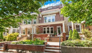 brick row house exterior