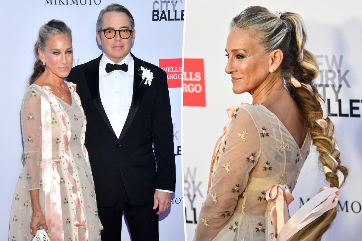 Sarah Jessica Parker brings Carrie Bradshaw flair to the NYC Ballet Fall Fashion Gala 2026