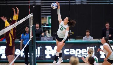 Harris Sets Career-High In Digs; Women's Volleyball Drops to Marist