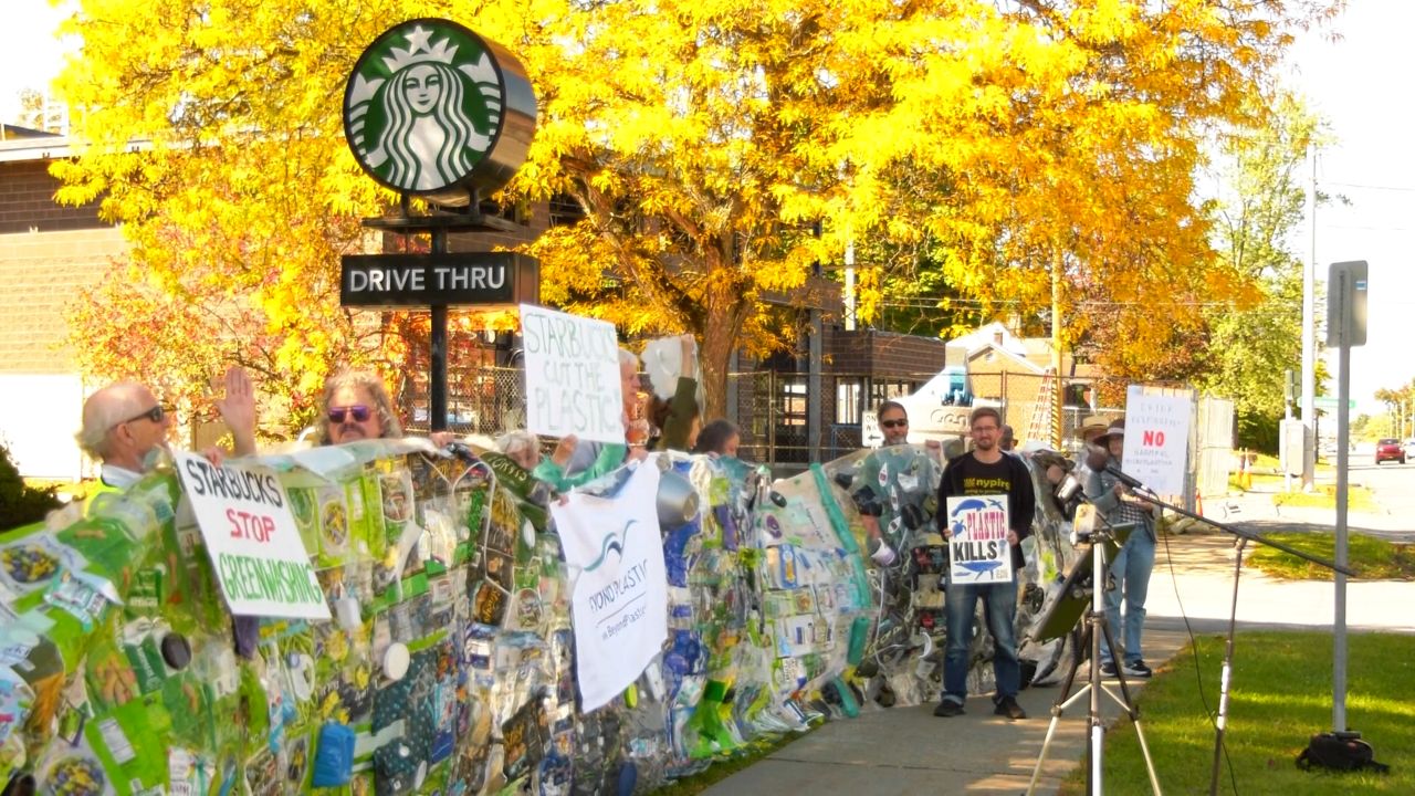 Protesters across New York call out Starbucks