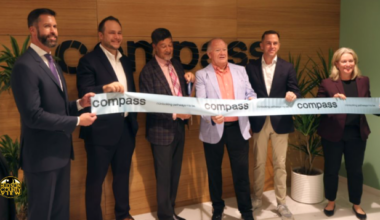 Synthetic psilocybin company cuts the ribbon on Jersey City office with electeds