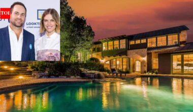 In 2013, Andy Roddick and Brooklyn Decker paid about $3.7 million for a 15-acre Austin estate and renovated it; after asking $6 million, they ultimately sold the property for about $4.65 million in 2019
