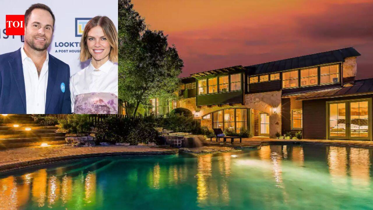 In 2013, Andy Roddick and Brooklyn Decker paid about $3.7 million for a 15-acre Austin estate and renovated it; after asking $6 million, they ultimately sold the property for about $4.65 million in 2019
