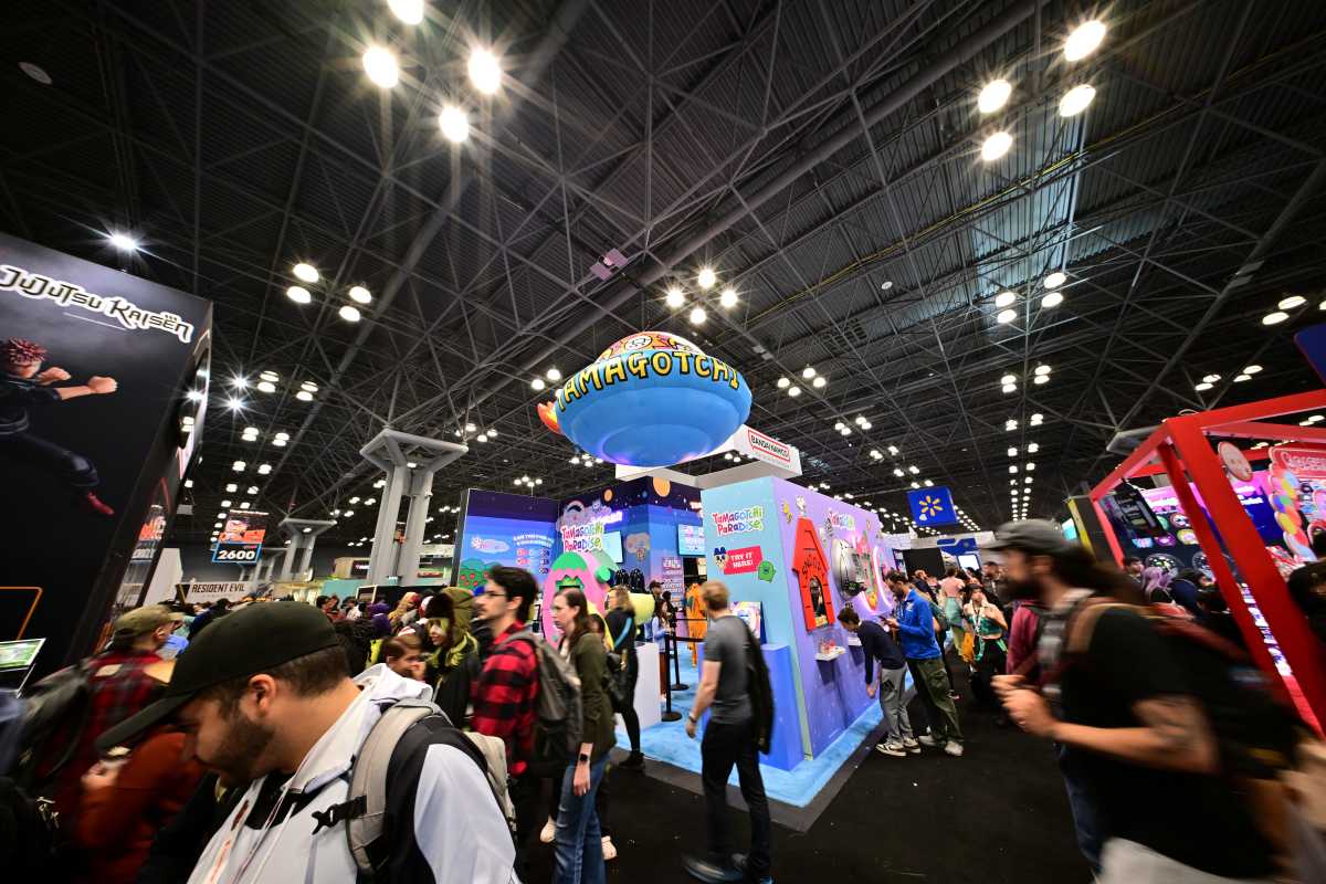 A view of signage during New York Comic Con 2025 at The Jacob K. Javits Convention Center on October 12, 2025 in New York City.