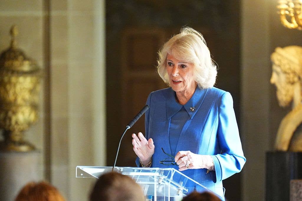Queen Camilla emphasised the importance of being "together"