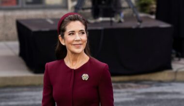 Queen Mary of Denmark Wears Vintage Dior Brooch to Opening of Parliament