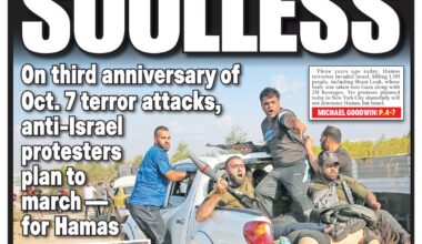 New York Post Cover for October 7, 2026