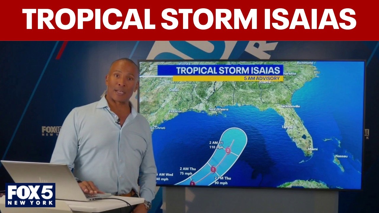 Tropical Storm Isaias track: Will the NYC area see any weekend remnants?