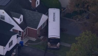 NJ Transit bus crashes into house in Englewood, New Jersey