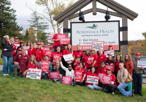 NYSNA-Represented Nurses Employed At The Adirondack Medical Center In Saranac Lake ‘Hold First Informational Picket In 25 Years, Seek A Fair Contract Addressing Recruitment, Retainment & Affordable Health Care Benefits’