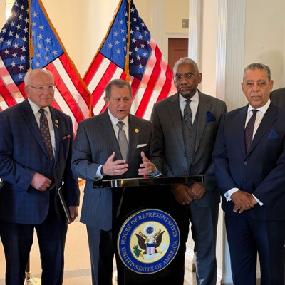 Democratic Congress members rally to protect the vote in Queens