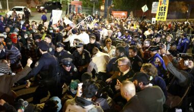 Protests erupt in the Bronx after ICE officer shoots man during immigration operation