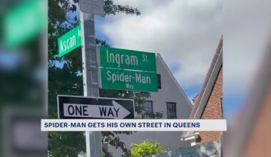 News 12 | Bronx | Spider Man Way Street Renaming Honors Marvel Superheros Native Nyc Borough
