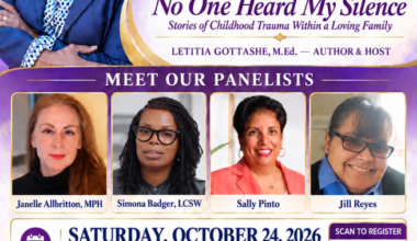 Mount Vernon Community Invited to October 24 Prelaunch Book Tour and Family-Safety Conversation