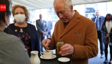 King Charles and Queen Camilla’s royal beehives produce hundreds of jars of honey; the Queen’s own honey is sold to raise money for charity | World News