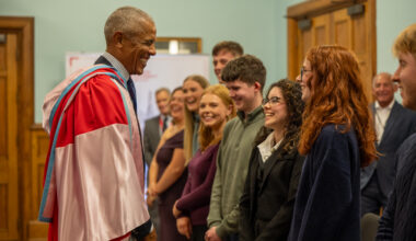 Former US President Barack Obama receives Honorary Degree from Queen’s University Belfast – The NEN – North Edinburgh News