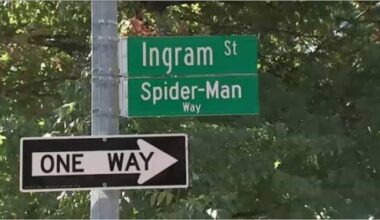 Spider-Man Way: Queens Unveils Official Street Sign | NYC Marvel Legend