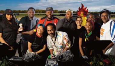 “Barbecue is a universal language,” said Chef Marcus Samuelsson. “Every cul­ture has its own traditions, flavors and techniques, and World of Smoke brought together those traditions in one incredible celebration. We wanted people to come hungry, discover something new, enjoy great music and have a great day with family and friends.” Photo credit: Eric Vitale Photography