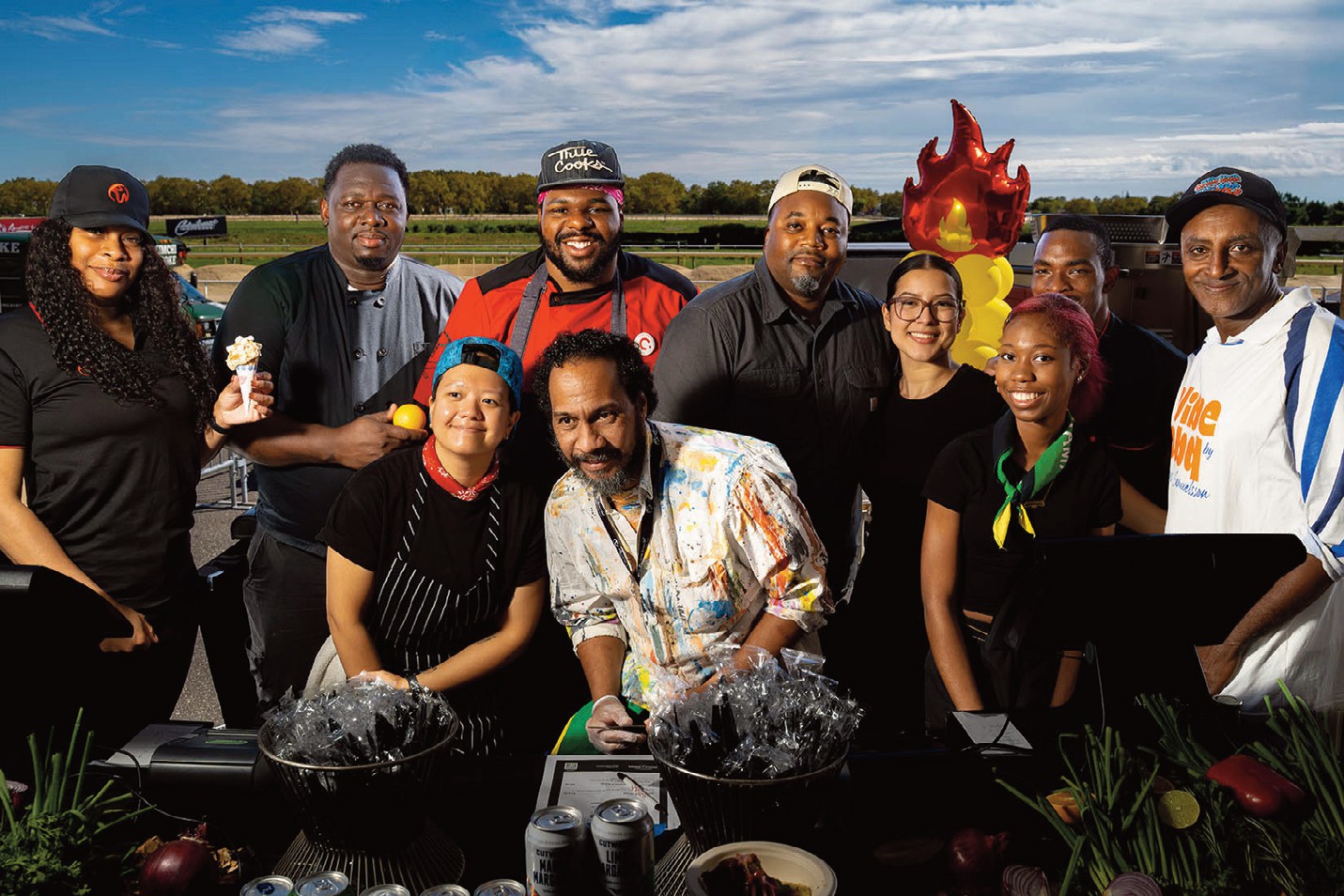 “Barbecue is a universal language,” said Chef Marcus Samuelsson. “Every cul­ture has its own traditions, flavors and techniques, and World of Smoke brought together those traditions in one incredible celebration. We wanted people to come hungry, discover something new, enjoy great music and have a great day with family and friends.” Photo credit: Eric Vitale Photography