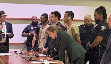 2 men accused of stabbing off-duty NYPD detective in the Bronx plead not guilty