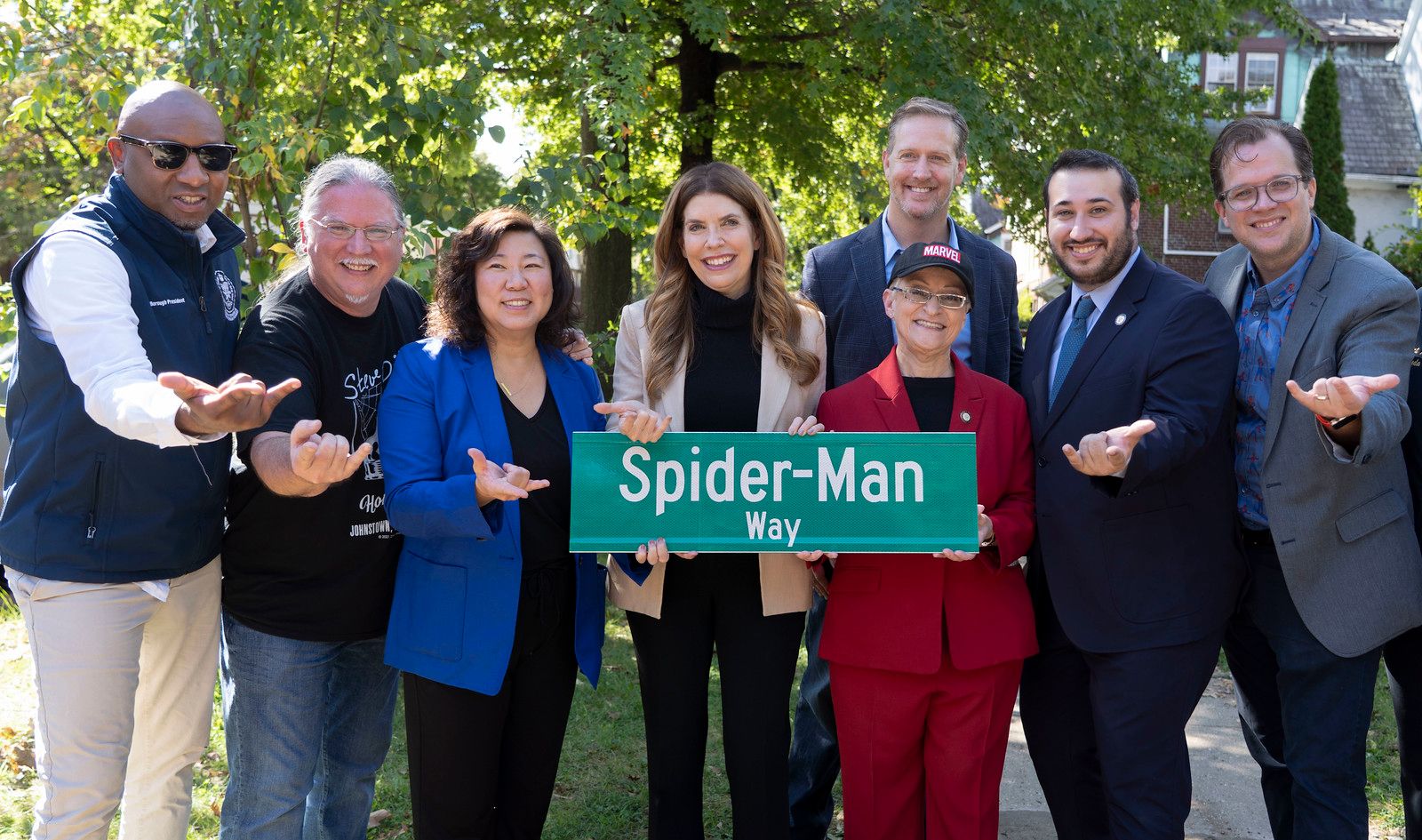 Spider-Man Gets A Street Sign Of His Own