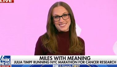 Kat Timpf shares her cancer journey as sister Julia Timpf runs NYC marathon for research