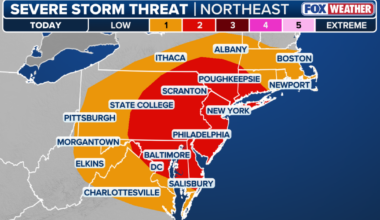 NY, NJ Weather: Severe thunderstorms Friday | Forecast Timeline