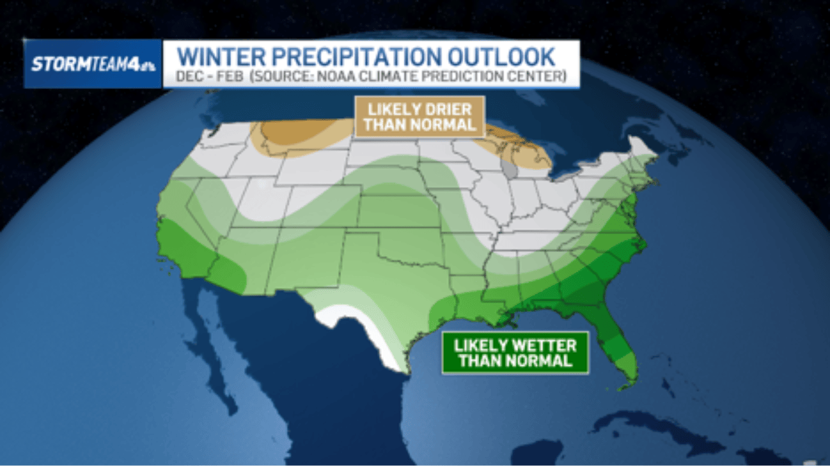 NYC area will see a warmer and wetter winter, NOAA predicts – NBC New York