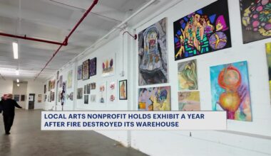 News 12 | Brooklyn | Brooklyn Waterfront Artists Coalition Marks First Anniversary Since Red Hook Fire With New Exhibit Titled One Year Later