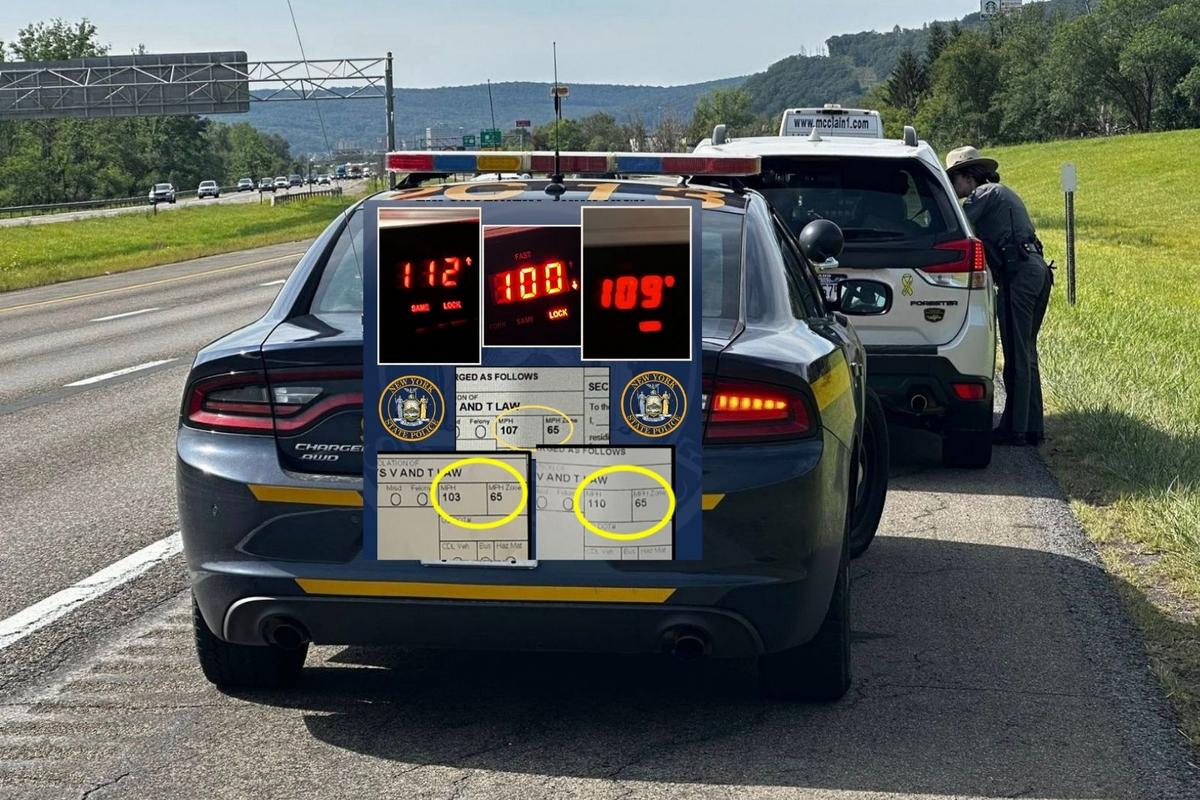 New York State Police Issue Thousands Of Tickets Over Columbus Day Weekend
