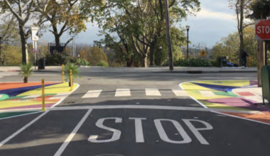 Jersey City begins turn hardening at 17 high-crash intersections for Vision Zero