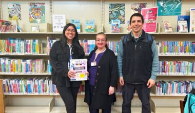 Health care team members from Elmhurst Hospital’s Suicide Prevention in Youth Program (ESPY) host a mental health discussion at the Corona Library for Hispanic Heritage Month 2025.