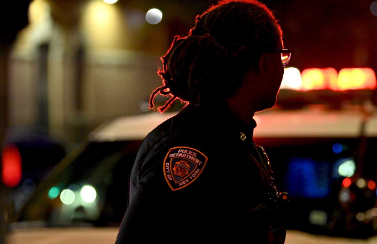 police at scene of crime in Queens