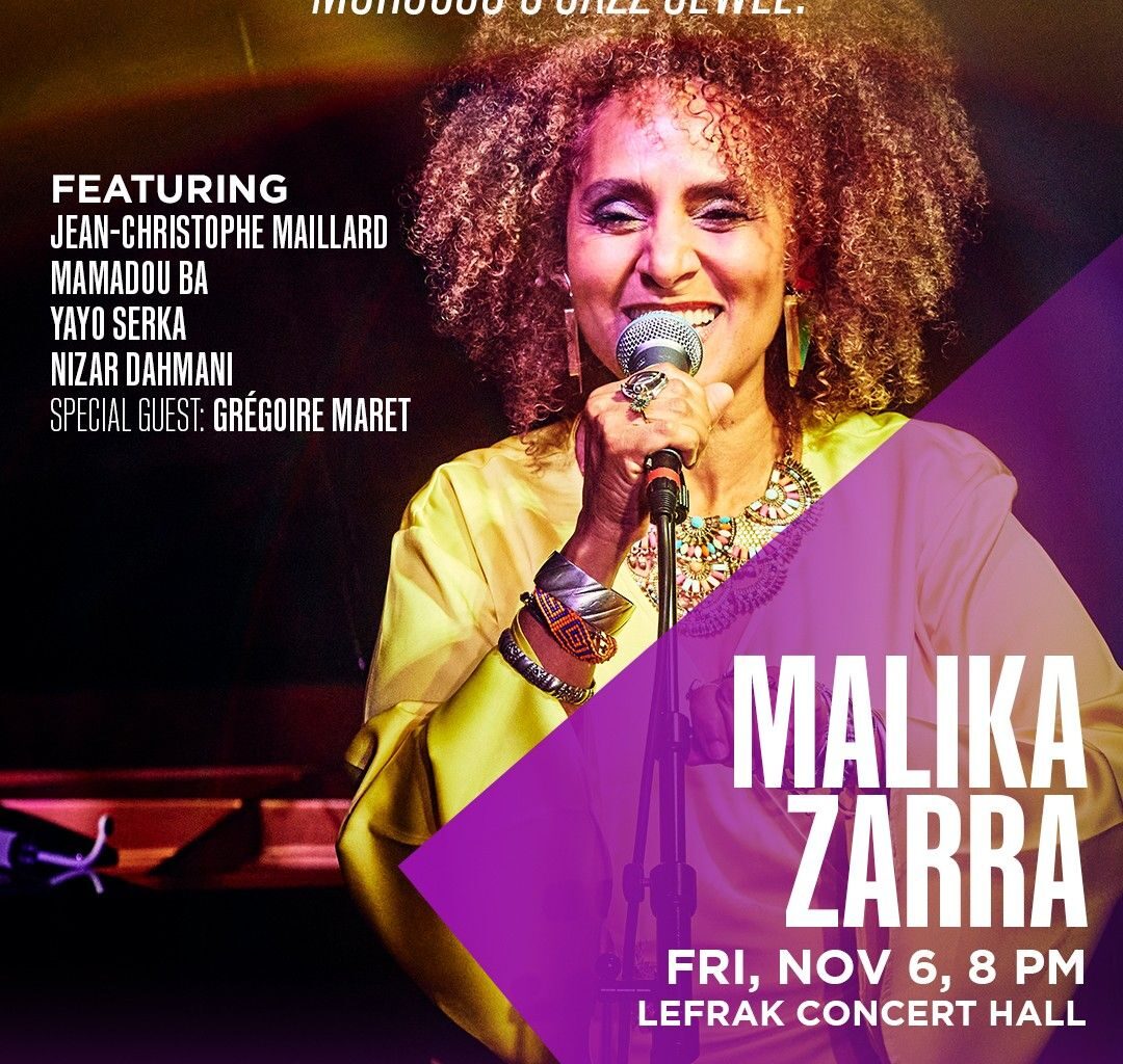 Malika Zarra At LeFrak Concert Hall