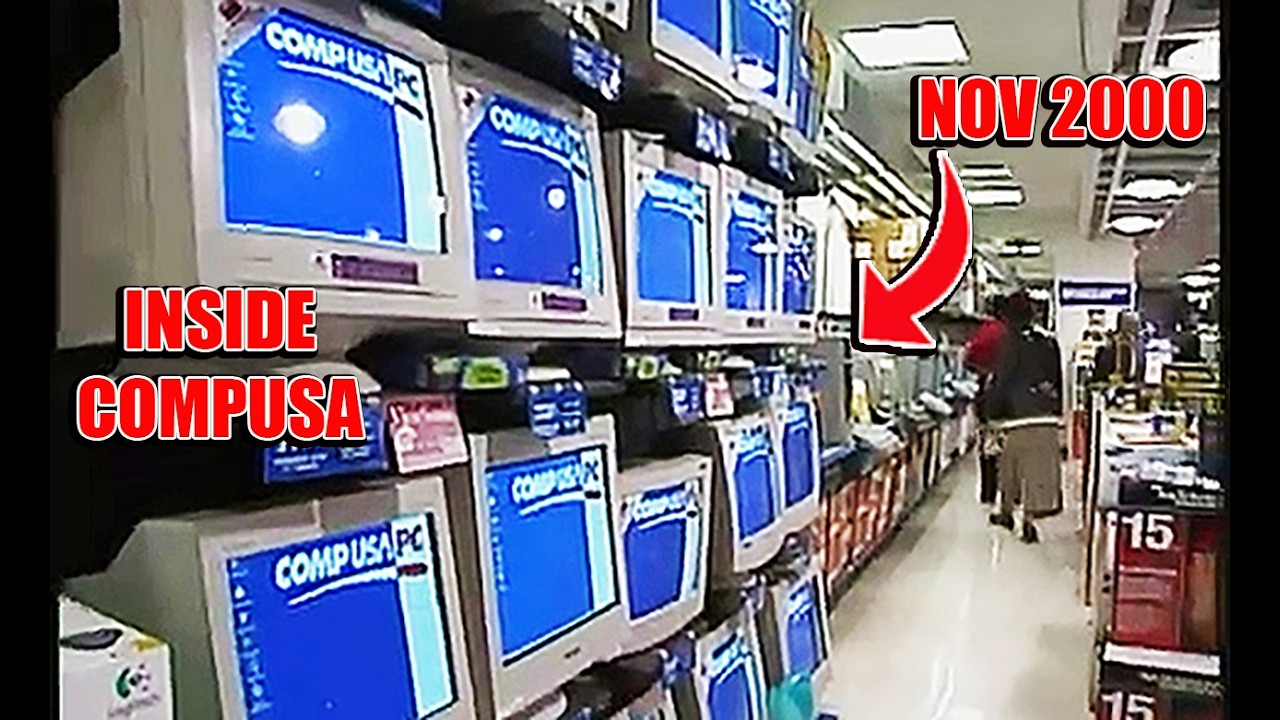 POV: You’re Inside CompUSA in NYC (Real November 2000 Footage) - YouTube